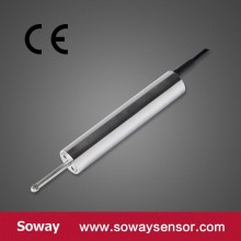 LVDT spring linear position sensor
