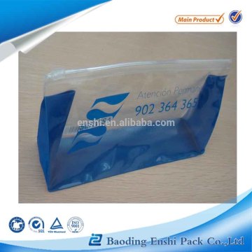 customized pvc gift zipper bag