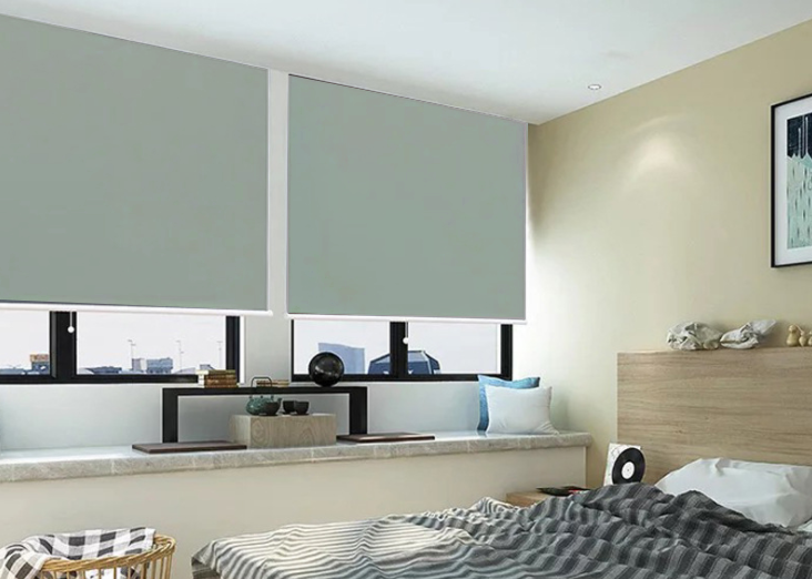 Roller Blind Shades Plain Curtain