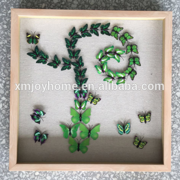 Home decor butterfly art shadow box wall art
