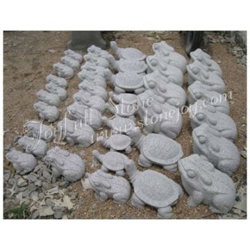 Stone Animals(Turtles and Frogs)