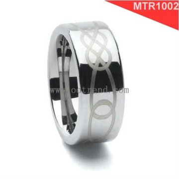 Shiny Laser Engraved Tungsten Rings,scratch proof men tungsten carbide rings