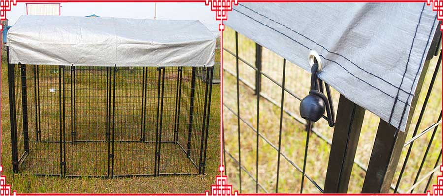 Jaula para perros 6x4x8 6x4x8 Dog Run Cage