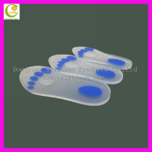 Unisex Orthopedic Full Length Molded Silicone Insole For Orthotics