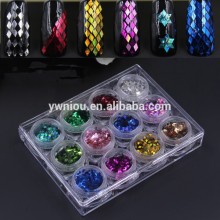Diamond Rhombus Glitter Nail Art Spangles Acrylic DIY Decoration