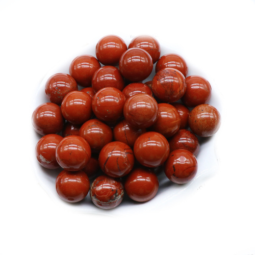 16MM Red Jasper Chakra Balls for Meditation Home Decoration