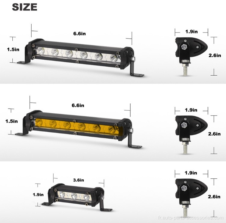 Light for Trucks SUV Boat de véhicules hors route