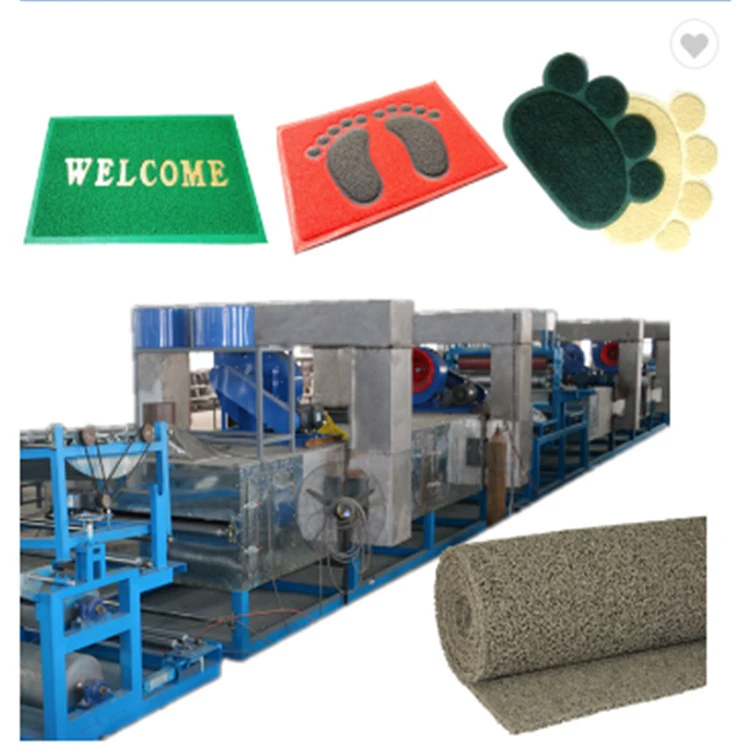 PVC Plastic Coil Mat/Carpet Mat /Door Floor Mat Production Line Chinese Manufacturer