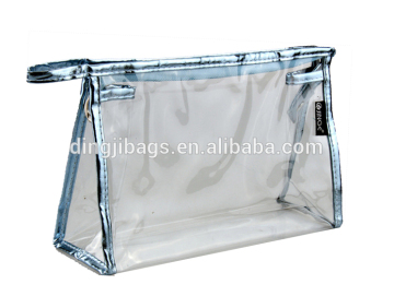 Factory direct clear transparent cosmetic pouch
