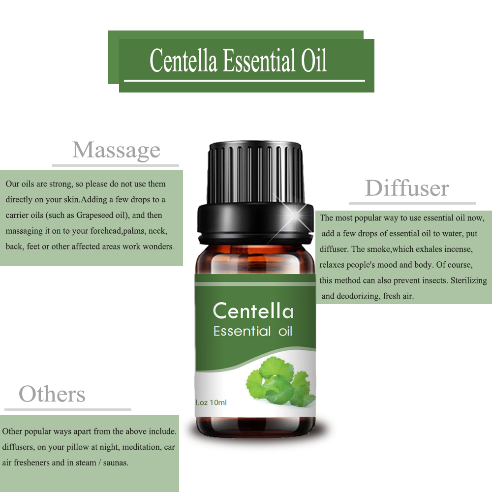 การปรับแต่งจำนวนมากการปรับแต่งฉลากส่วนตัว Centella Oil