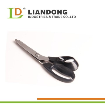 9 inch ABS handle zigzag fbric scissors