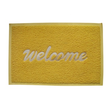 9mm PVC door mat print welcome logo