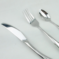 Stainless steel cutlery at home kitchen