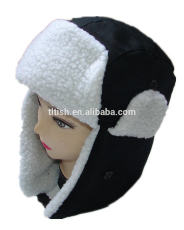 Popular high quality black lei feng hats