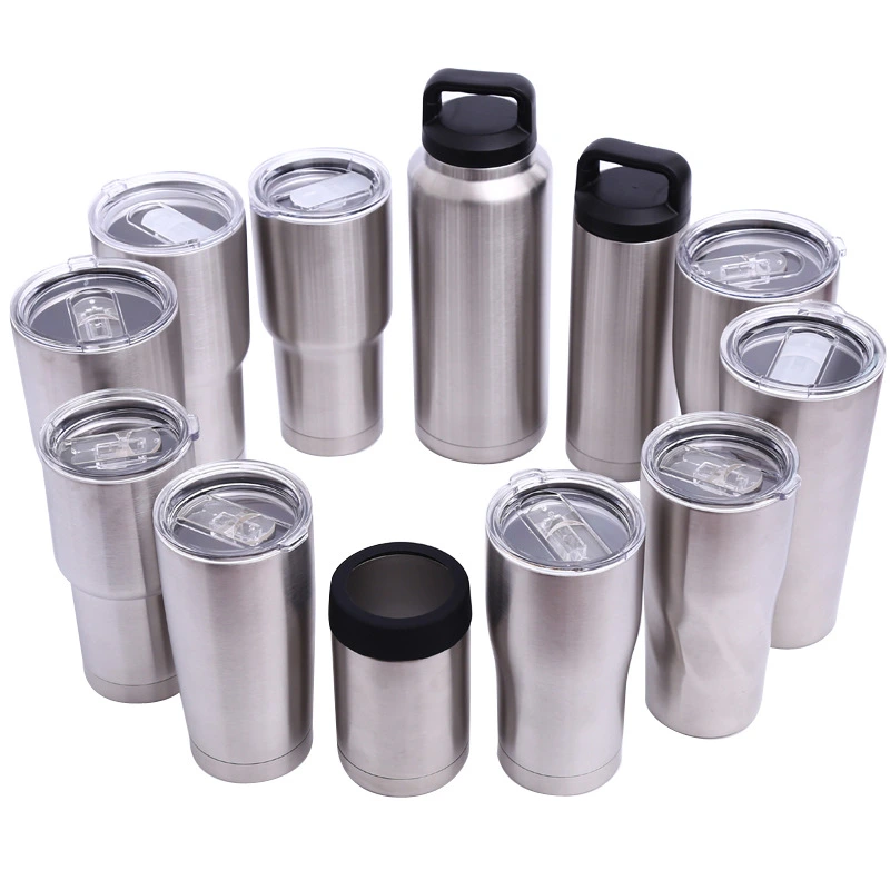 Waketm Beer Wine Vacuum with Wholesale Coffee Straw Hot Water Bottles Vibratory Stainless Steel Tumbler