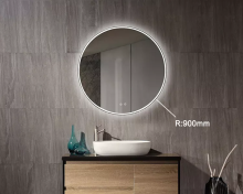 Touch Switch LED Mirror Bathroom Mirror with Lights