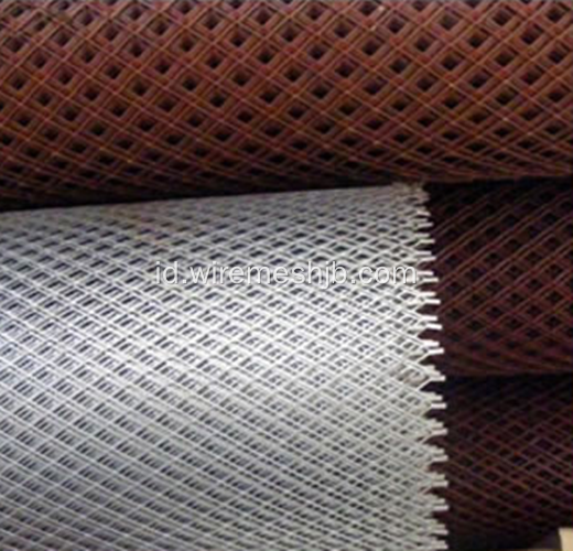 Anti-dizzle Galvanized dan PVC Coated Expanded Metal Mesh