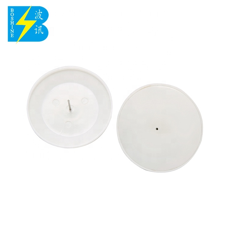 Boshine RF AM anti-theft security  hard tag golf 50mm  clothing plastic round eas Golf tag remover