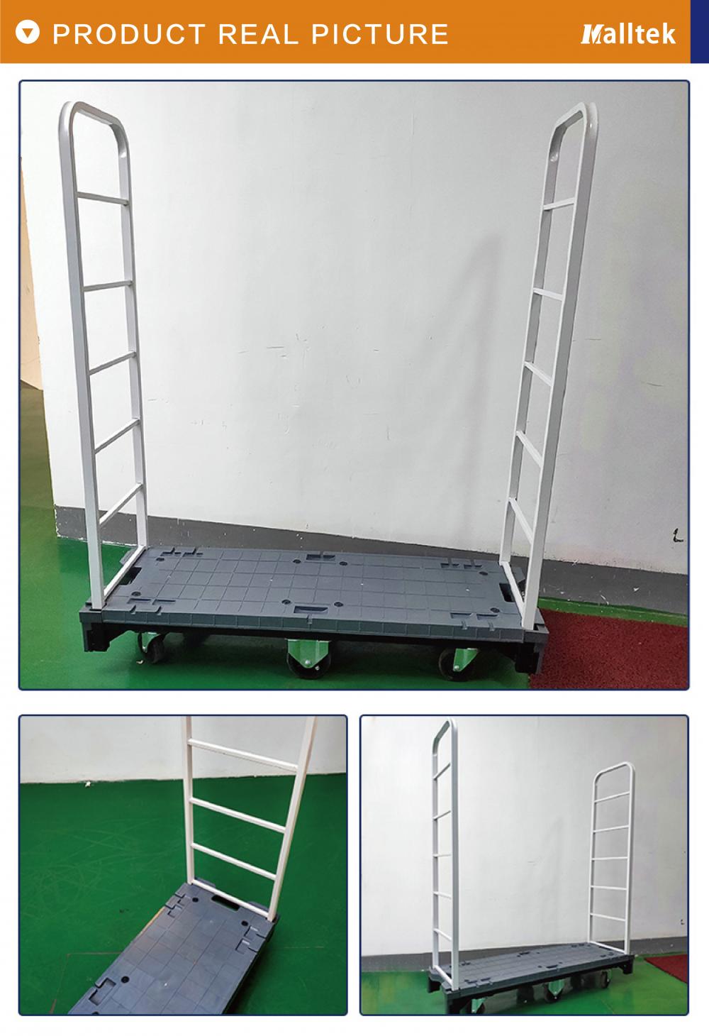 Logistics Folding U Boat Hand Push Trolley