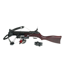 Solid wood handle survival crossbow