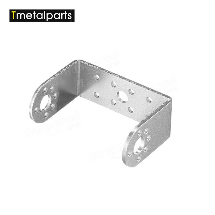 Customized High Precision Sheet Metal Punching Parts U Shape  Metal Brackets