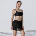 Tenis 2 piezas Sports Bra y pantalones cortos