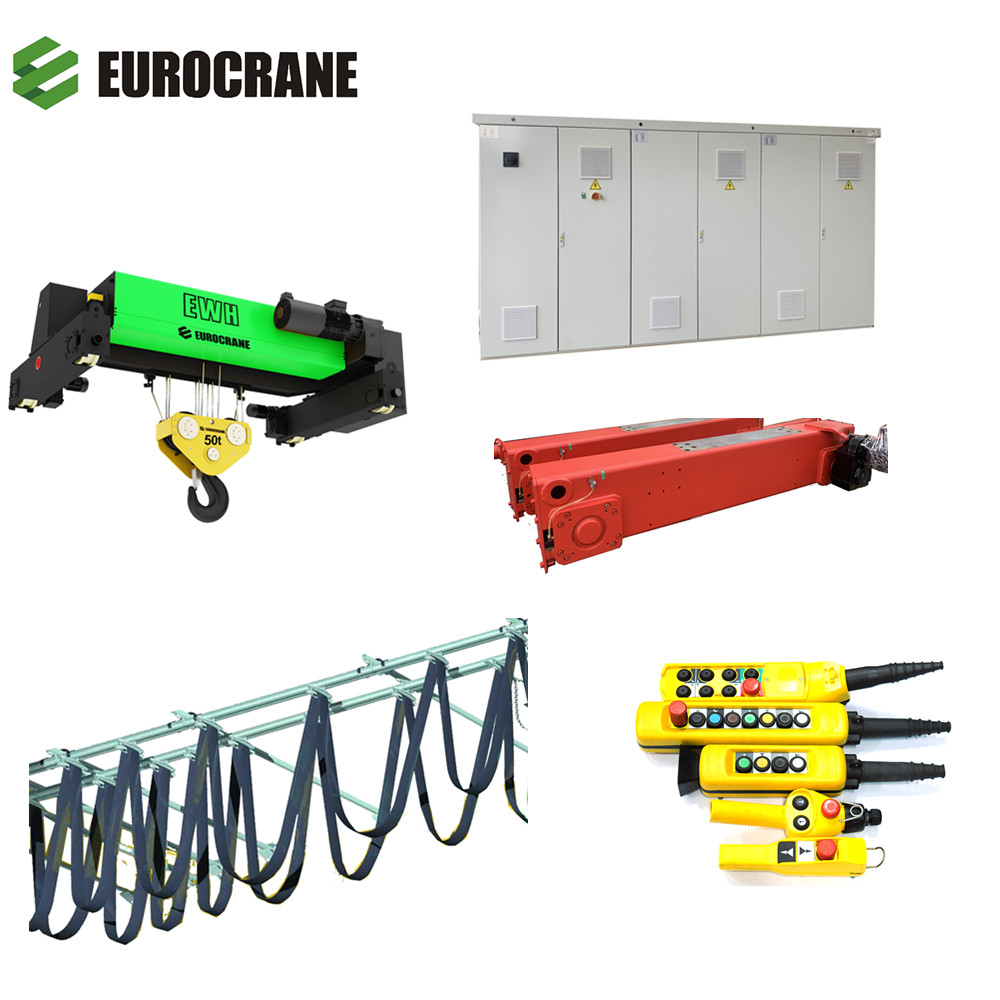 Harga Rendah Double Girder Overhead Crane Kit 10ton