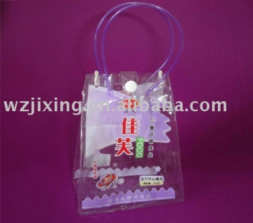 pvc clear bag/ shopping bag/ promotional bag