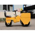 Dependable performance 700kg double steel wheel vibrating petrol road roller