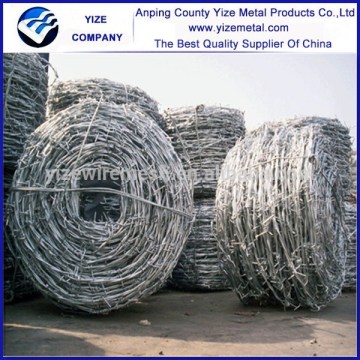 security barbed wire, barbed fence iron wire mesh fence galvanized wire