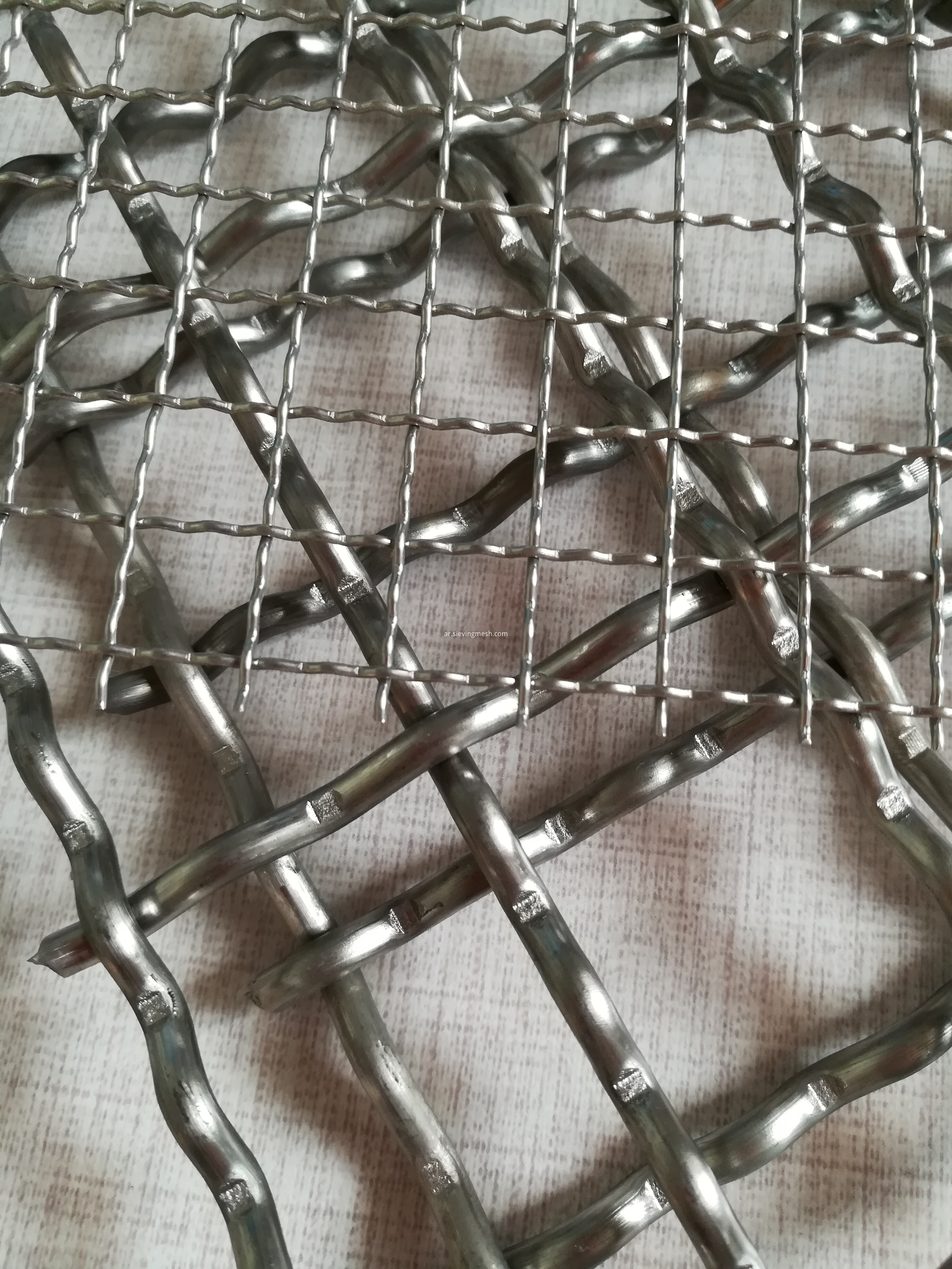 شبكة الأسلاك معقوص Crimped Wire Mesh