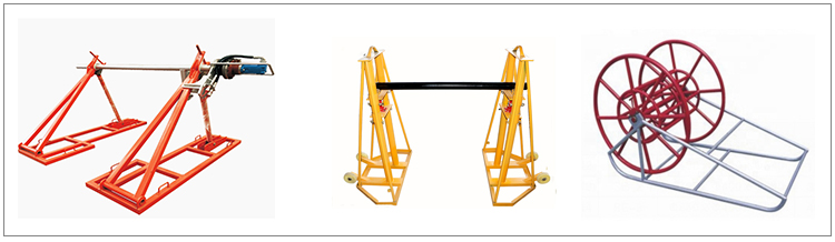 Hydraulic Wire Rope Pay-off Stand Reel Stand 