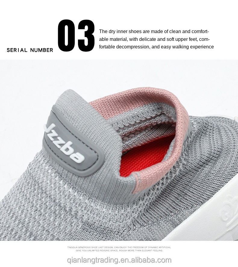 men Running shoes flying knit pumps shoes,couples Slip-On walking shoes for women/men ,Polyurethane high elastic flying weave