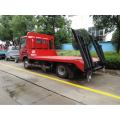 Low Price lorry Single row 4x2 flat truck