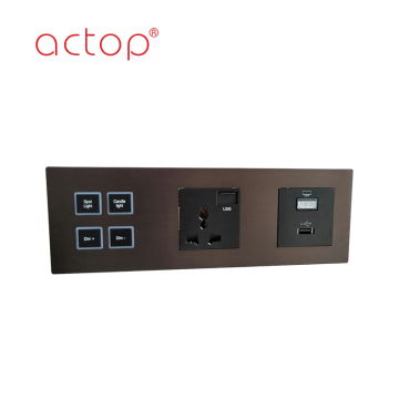 Smart hotel touch switch panel