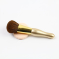 Mini pinceaux de maquillage couleur or