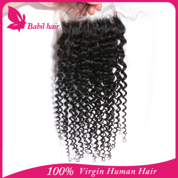 2015 new products cheap kinky curly cambodian hair lace closures