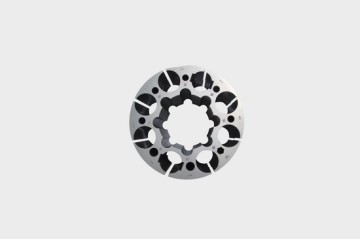 Single phase motor stator and rotor