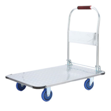 Custom 5-Inches TPR Mute Wheel Foldable Hand Carts Trolleys