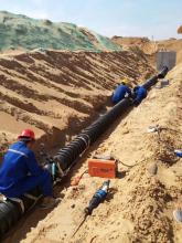 HDPE Corrugated Pipe Plastic Winding Structured Krah Pipe