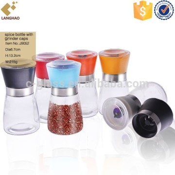 glass spice grinder/glass pepper mill