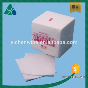 Viscose & Polyester Lint Free Wiper/Low Lint Wipes/Cloths