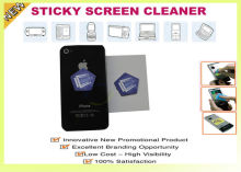 Promotional Gifts Mobile Smartphone Microfiber Display Sticky Screen Cleaner