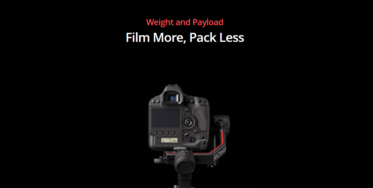 2020 hot new  DJI gimbal RS2 for DJI 1.4inch touchscreen 4.5kg payload Multi-scene solution