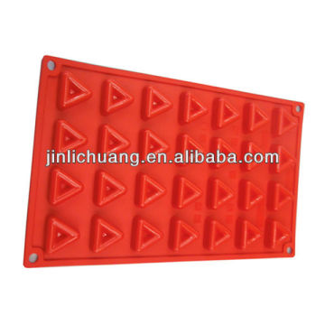 beauty shape silicone rubber 3d cake mould