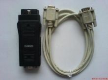 16 Pin Connector ( Elm Chip Included ) &amp; Usb Cable Elm 323 Obd Interface With Led