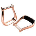 Rose Gold Horse Racing Equipment Stirrups