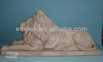 Fiberglass lion statues