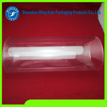 a lot of sweet candies packed by Transparent plastic cylinder packing