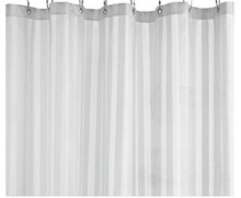 Satin Stripe Shower Curtain